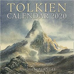 Obálka titulu Tolkien calendar 2020
