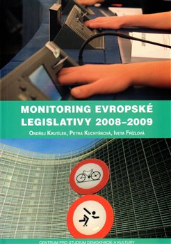 Obálka titulu Monitoring evropské legislativy 2008–2009
