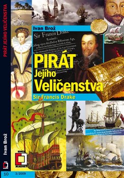 Obálka titulu Pirát jejího veličenstva - sir Francis Drake