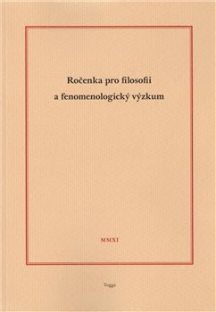 Obálka titulu Ročenka pro filosofii a fenomenologický výzkum 2011