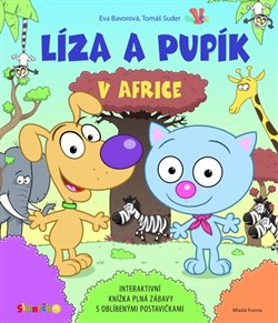 Obálka titulu Líza a Pupík v Africe
