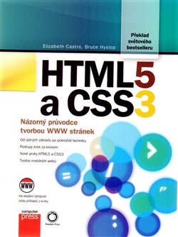 Obálka titulu HTML5 a CSS3