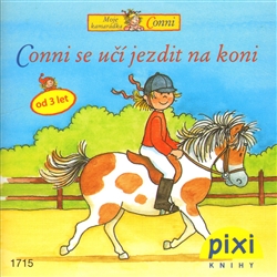 Obálka titulu Conni se učí jezdit na koni