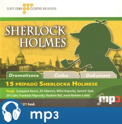 Obálka titulu 15 případů Sherlocka Holmese