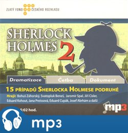 Obálka titulu 15 případů Sherlocka Holmese podruhé