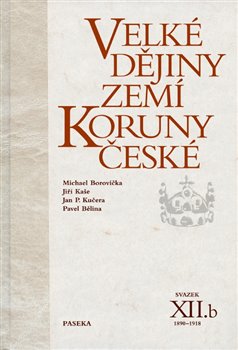 Obálka titulu Velké dějiny zemí Koruny české XIIb.