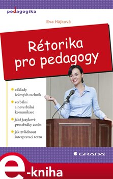 Obálka titulu Rétorika pro pedagogy