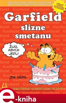 Obálka titulu Garfield slízne smetanu
