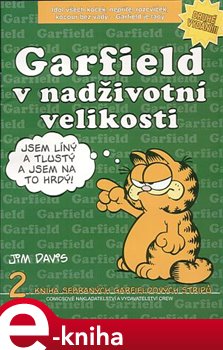 Obálka titulu Garfield v nadživotní velikosti