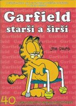 Obálka titulu Garfield 40: Starší a širší