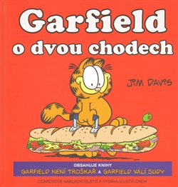 Obálka titulu Garfield o dvou chodech