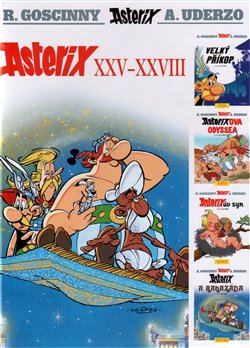 Obálka titulu Asterix XXV – XXVIII