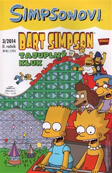 Obálka titulu Bart Simpson 7 3/2014: Tajuplný kluk