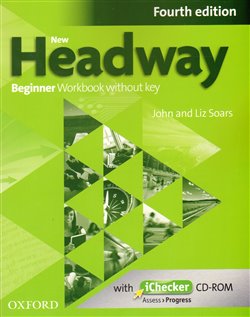 Obálka titulu New Headway Fourth Edition Beginner Workbook Without Key with iChecker CD-ROM