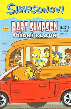 Obálka titulu Bart Simpson 15 (11/2014): Třídní klaun