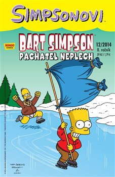 Obálka titulu Bart Simpson 16 (12/2014): Pachatel neplech