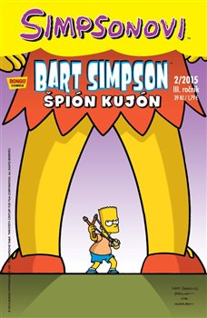 Obálka titulu Bart Simpson 2/2015: Špión kujón