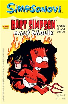 Obálka titulu Bart Simpson 3/2015: Malý ďáblík