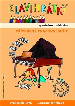 Obálka titulu Klavihrátky - s pastelkami u klavíru