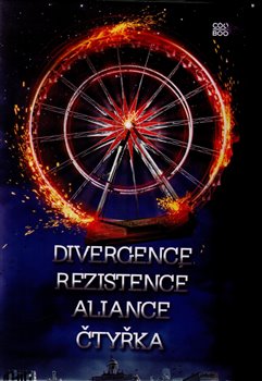 Obálka titulu Divergentní trilogie + Čtyřka