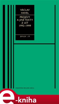 Obálka titulu Projevy a jiné texty z let 1992–1999