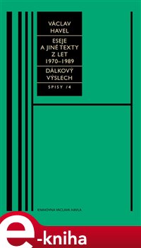 Obálka titulu Eseje a jiné texty z let 1970–1989, Dálkový výslech