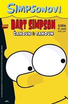 Obálka titulu Bart Simpson 5/2016: Čahoun a tahoun