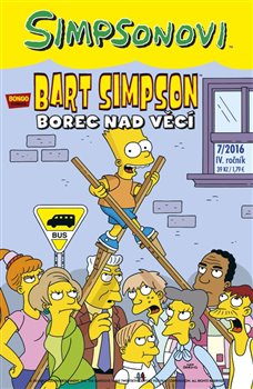 Obálka titulu Bart Simpson 7/2016: Borec nad věcí