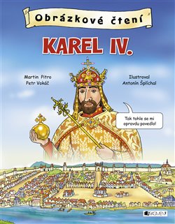 Obálka titulu Obrázkové čtení - Karel IV.