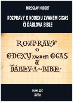 Obálka titulu Rozpravy o kodexu zvaném gigas či ďáblova bible