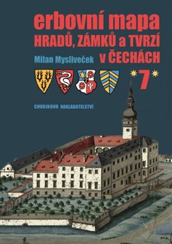 Obálka titulu Erbovní mapa hradů, zámků a tvrzí v Čechách 7