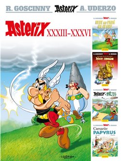 Obálka titulu Asterix XXXIII - XXXVI