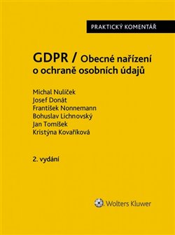 Obálka titulu GDPR / Obecné nařízení o ochraně osobních údajů (2016/679/EU) - Praktický komentář