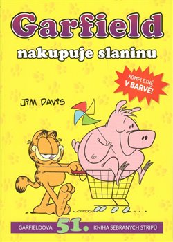 Obálka titulu Garfield 51:  nakupuje slaninu