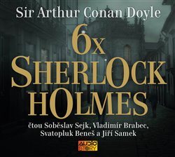Obálka titulu 6x Sherlock Holmes