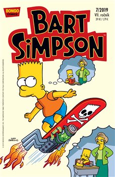 Obálka titulu Bart Simpson 7/2019