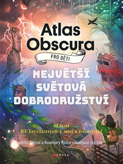 Obálka titulu Atlas Obscura pro děti
