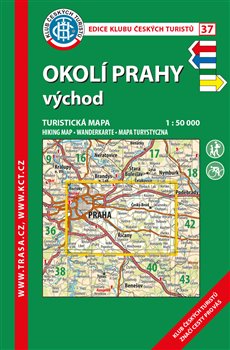 Obálka titulu Okolí Prahy-východ / turistická mapa KČT