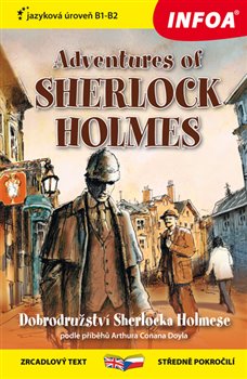 Obálka titulu Dobrodružství Sherlocka Holmese / Adventures of Sherlock Holmes (B1-B2)