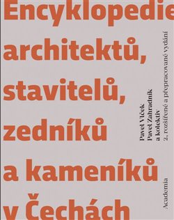 Obálka titulu Encyklopedie architektů, stavitelů, zedníků a kameníků v Čechách