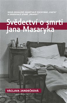 Obálka titulu Svědectví o smrti Jana Masaryka