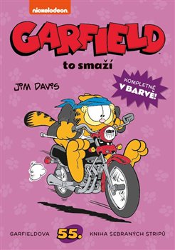 Obálka titulu Garfield to smaží č. 55