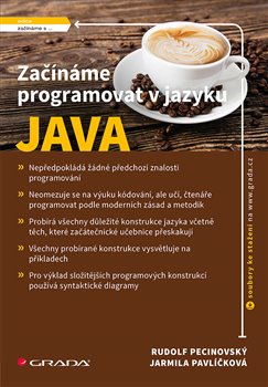 Obálka titulu Začínáme programovat v jazyku Java