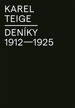 Obálka titulu Deníky 1912 - 1925