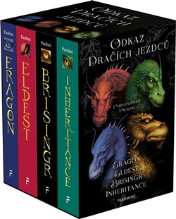 Obálka titulu Odkaz Dračích jezdců - Eragon, Eldest, Brisingr, Inheritance