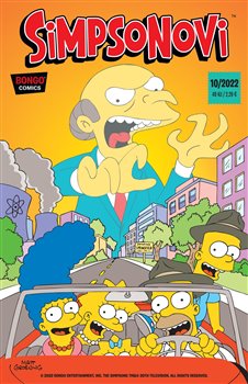 Obálka titulu Simpsonovi 10/2022