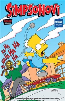 Obálka titulu Simpsonovi 11/2022