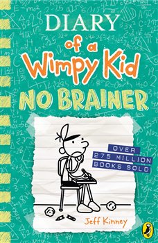 Obálka titulu Diary of a Wimpy Kid 18: No Brainer