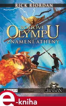 Obálka titulu Bohové Olympu – Znamení Athény